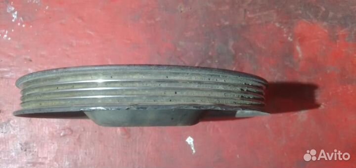 Логан шкив коленвала 1.4 деф. Logan/Clio/Duster