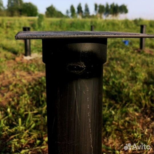 Винтовые сваи под ключ установка