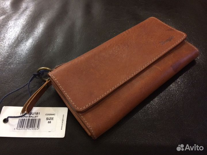 Кожаный клатч Wrangler оригинал