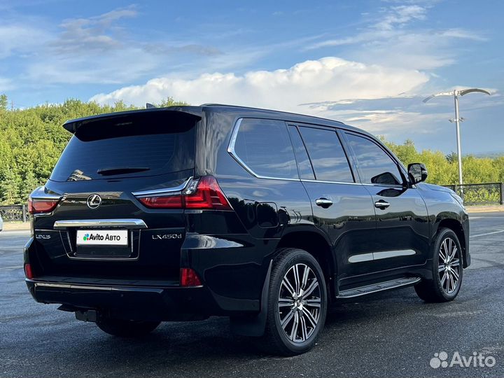 Lexus LX 4.5 AT, 2017, 195 000 км