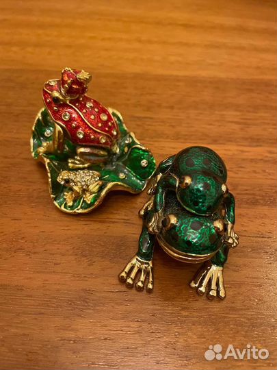 Шкатулка лягушка