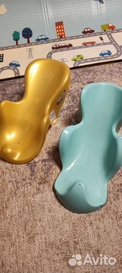 Ванночка для купания с горкой, стульчик и т.д