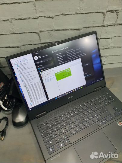 Игровой HP Omen 15 RTX2060 6GB/144Гц/16GB