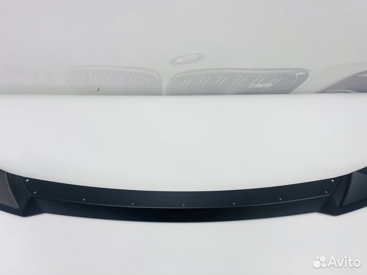 Сплиттер BMW F30 М3 стиль матовый