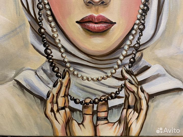 Картина на холсте. Ручная работа