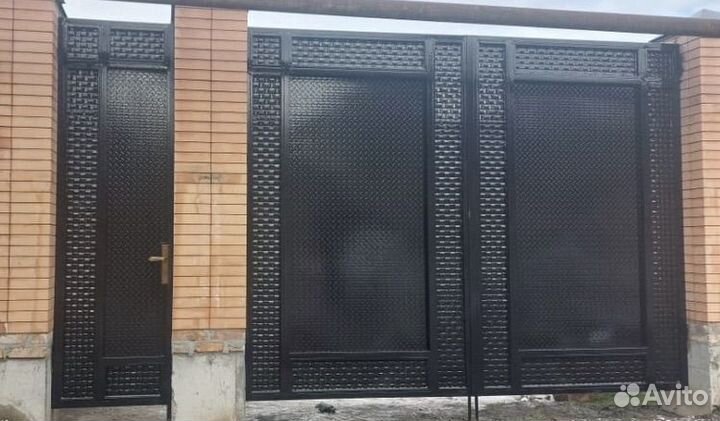 Ворота кованые