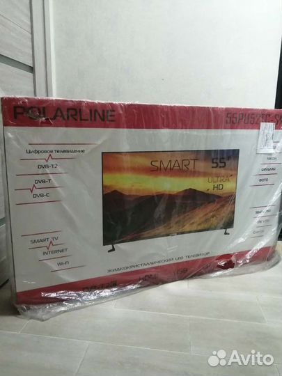 Новый Гигант 55' smart тv