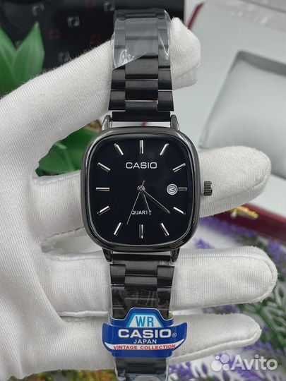 Часы Casio Vintage квадратные
