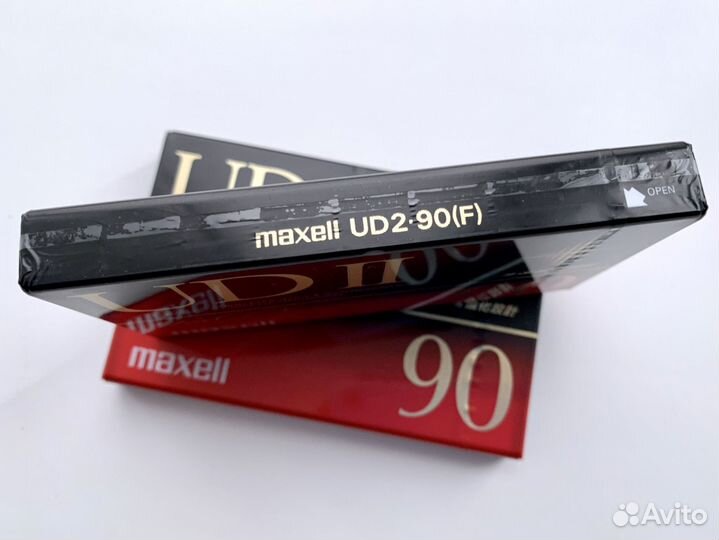 Аудиокассета Maxell udii 90 второго типа