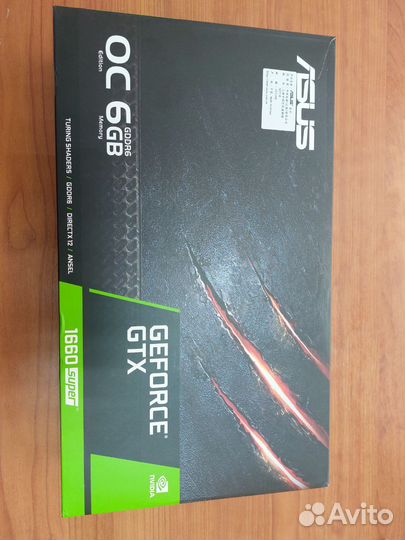 Видеокарта gtx 1660 super