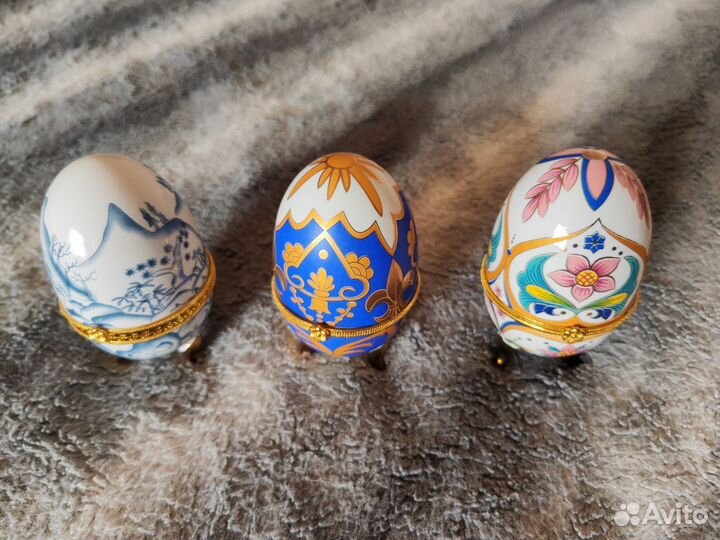 Шкатулка яйцо