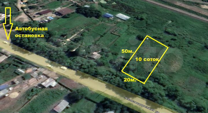Участок 10 сот. (СНТ, ДНП)