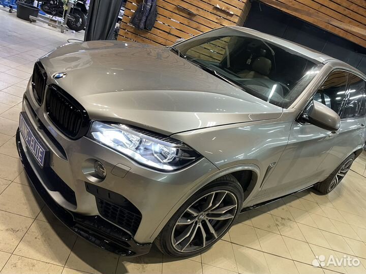 Губа и диффузор Элит версии М Дизаин BMW X5 / X6M