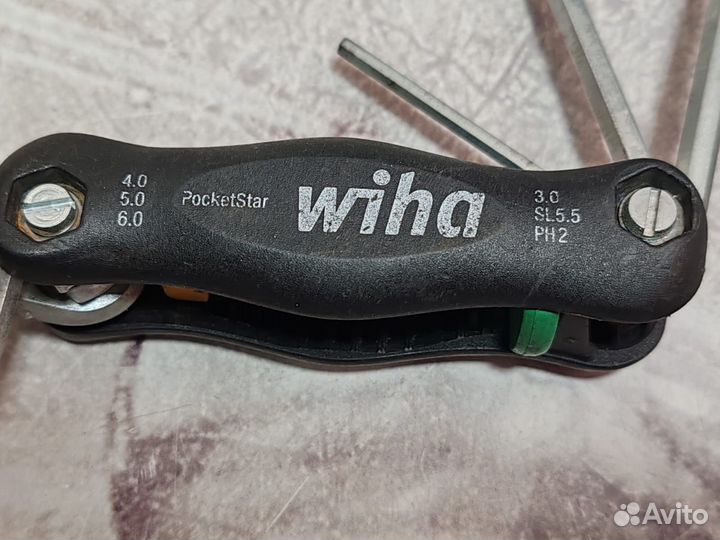 Набор ключей 351 PK6X Pocketstar. Klein Wiha