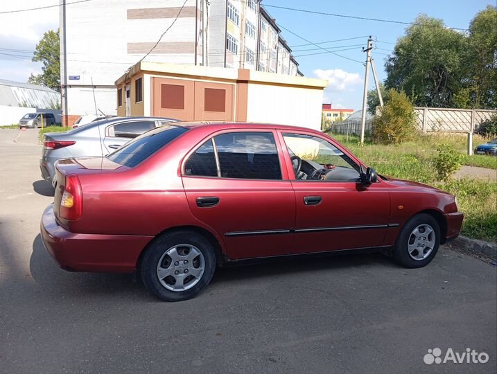 Hyundai Accent 1.5 МТ, 2004, 300 000 км