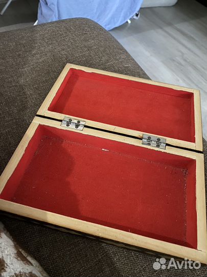 Шкатулка деревянная СССР