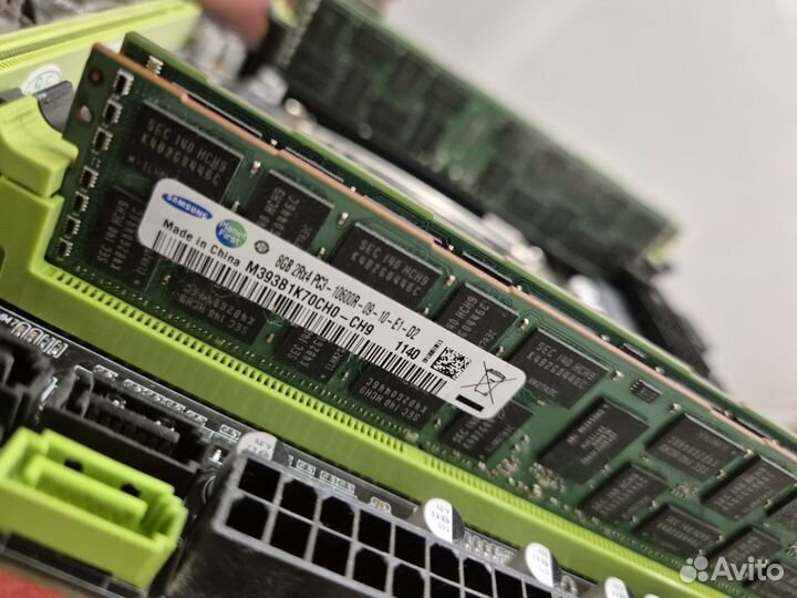 LGA2011:X79G+xeon e5 2689v1+32GB+SSD120gb+куллер
