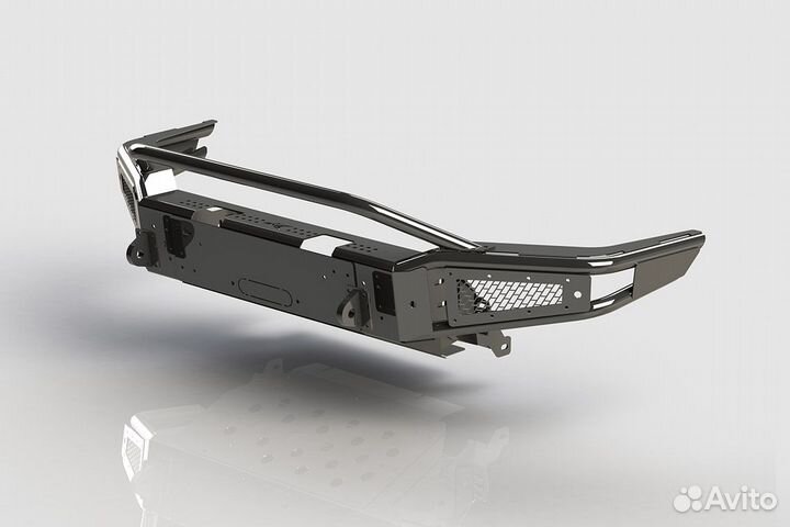 Бампер силовой передний BMS alfa для Toyota Land C