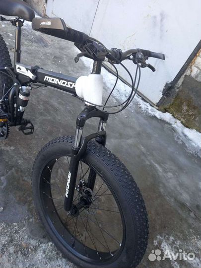 Велосипед фэтбайк складной