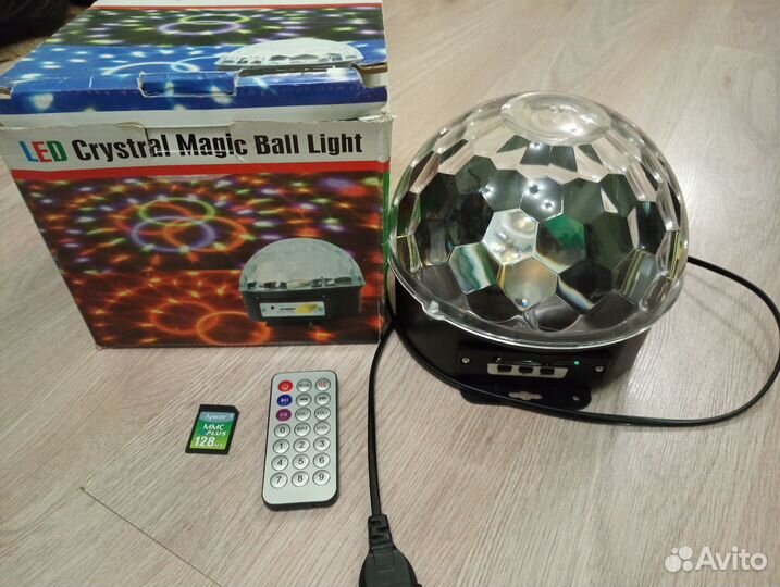 LED Crystal Magic Ball Light
