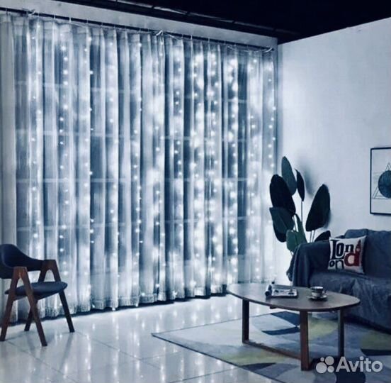Гирлянда штора