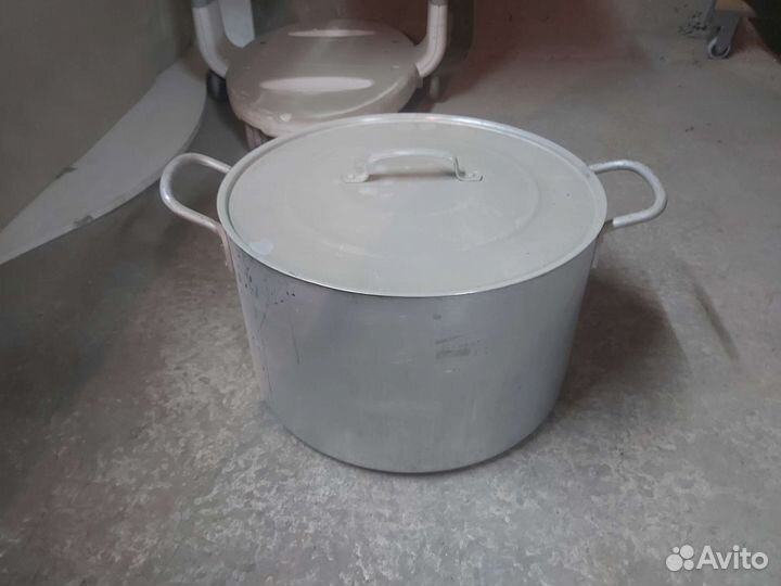 Кастрюля алюминиевая 30 литров