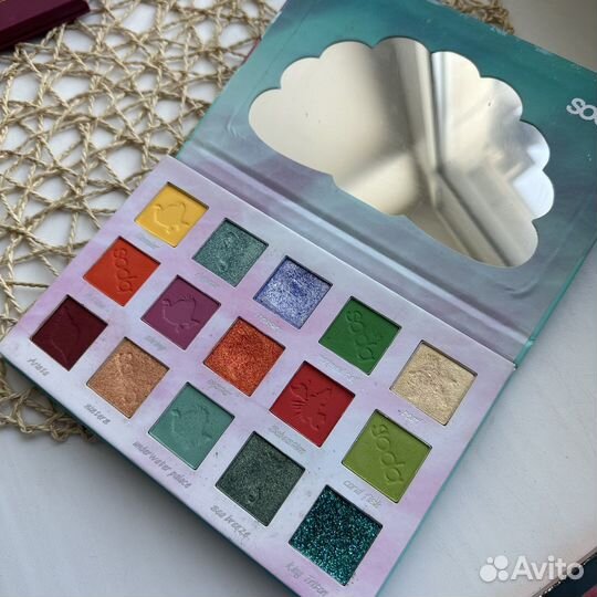 Палетки Beauty Glazed Wycon Soda Makeup Obsession