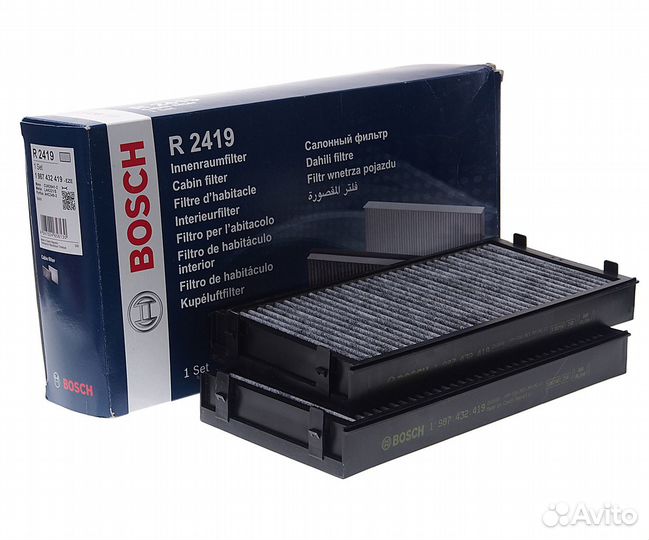 Фильтр воздушный салона BMW X5 (E70),X6 (E71) угол