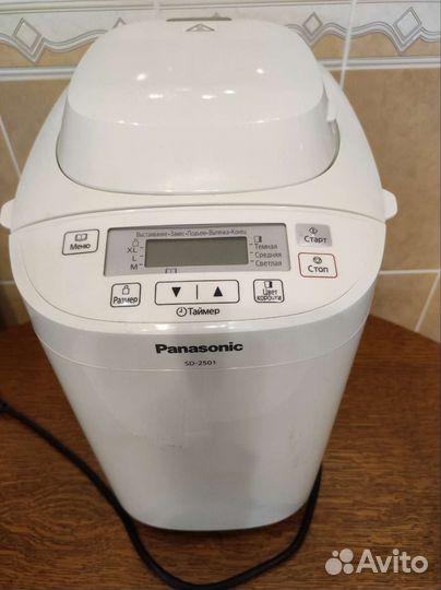 Хлебопечка panasonic sd 2501