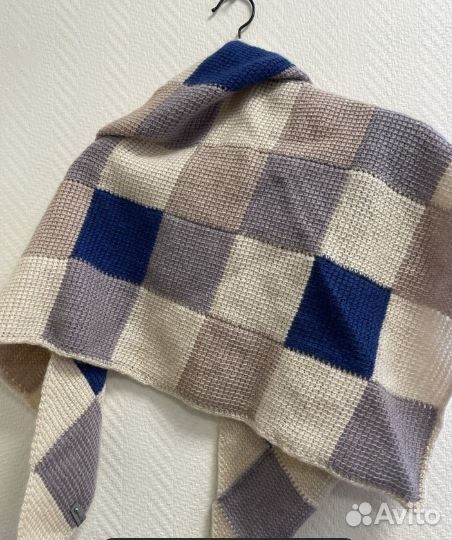 Бактус из ангоры (платок на шею, голову)