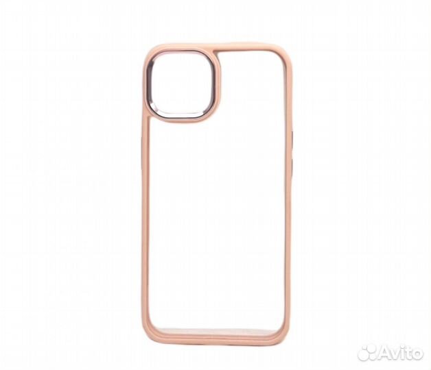 Чехол для iPhone 13 plastic case luxe (розовый)
