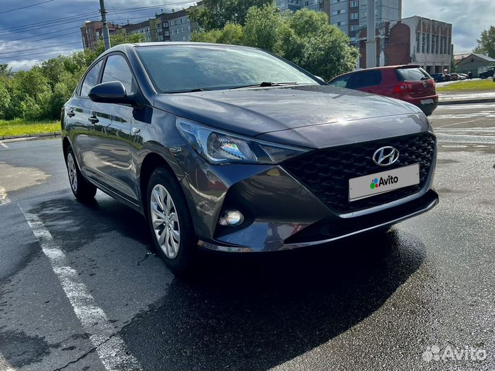 Hyundai Solaris 1.6 МТ, 2021, 55 464 км