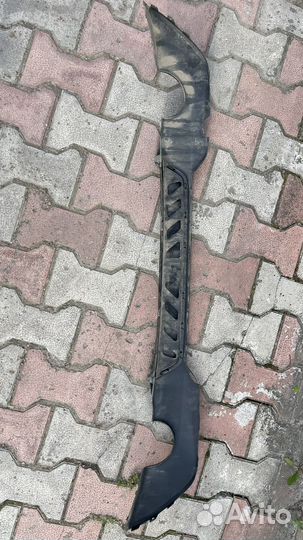 Диффузор на задний бампер bmw 3 g20