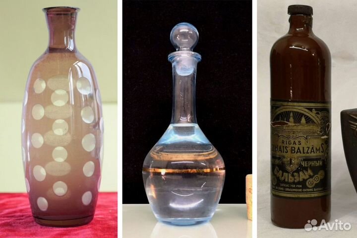 Штофы и графины СССР