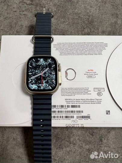 Apple watch Ultra 49mm Titanium новые