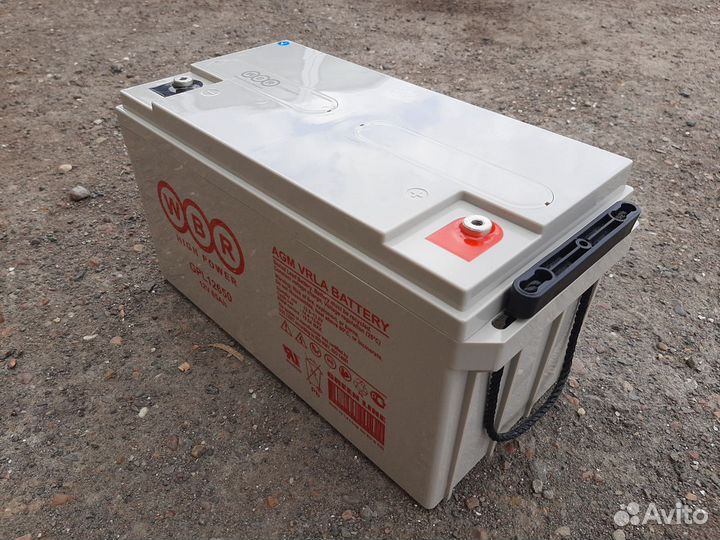 Тяговый аккумулятор WBR AGM 65 Ач