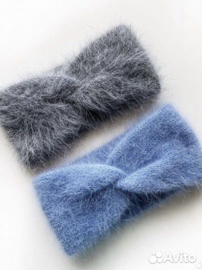 Повязка вязаная