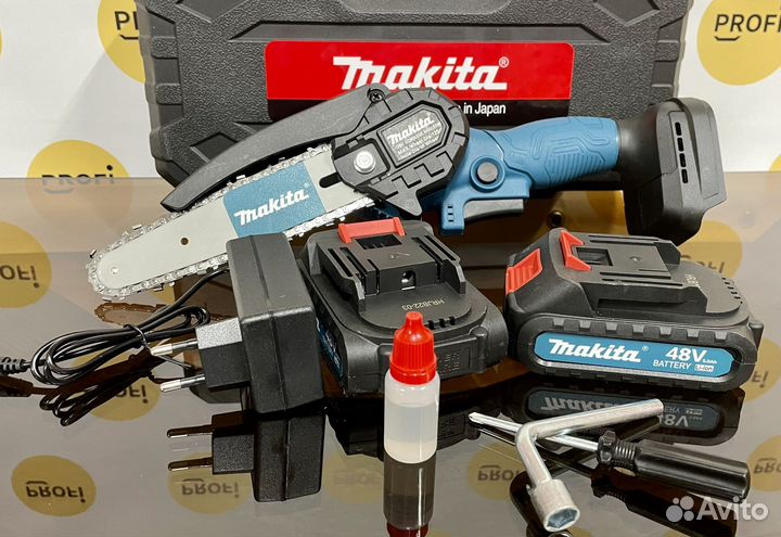 Аккумуляторная цепная пила makita