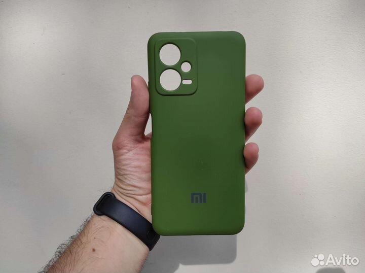 Чехол Silicon Cover с Бархатом для poco X5 5G