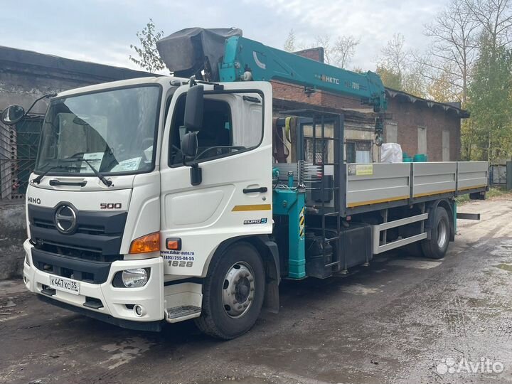 Hino 500 (Ranger) с КМУ, 2020