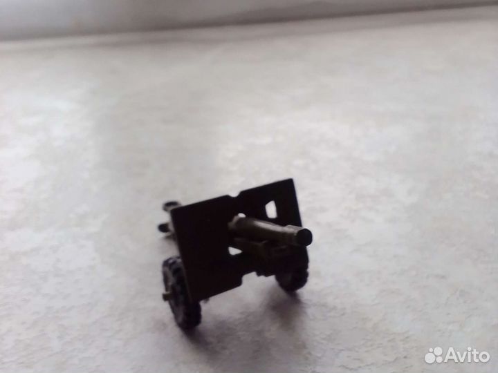 Игрушка пушка СССР металл