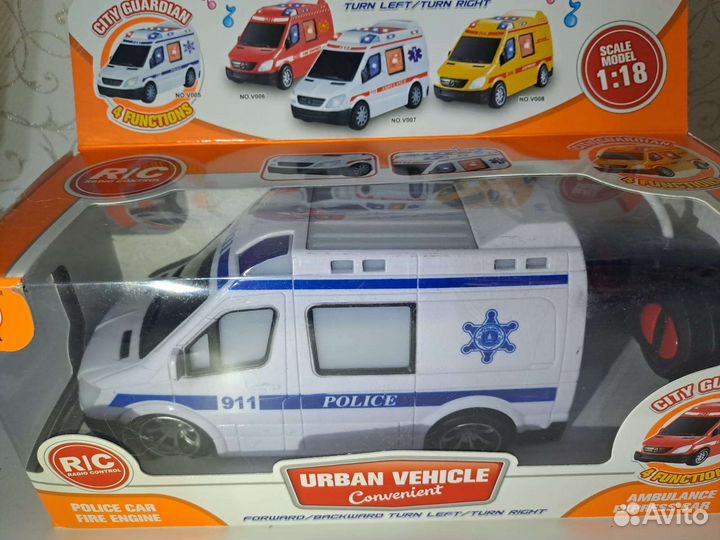 Игрушка полицейская машина