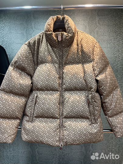 Burberry пуховик с фирменной монограммой TB 54