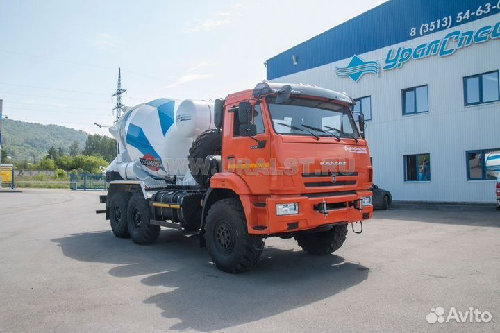Автобетоносмеситель КамАЗ 43118, 2023