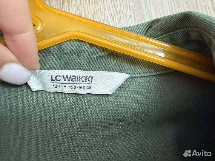 Джинсовая рубашка hm