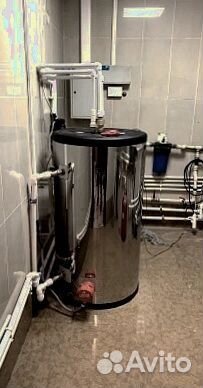 Водонагреватель косвенник бойлер нагрева 100л наст