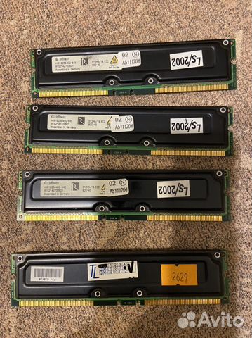 Оперативная память Infineon hyr1825640g-845 512MB