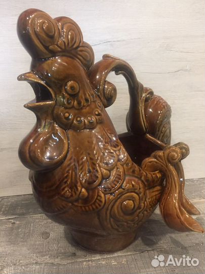 Петух керамический