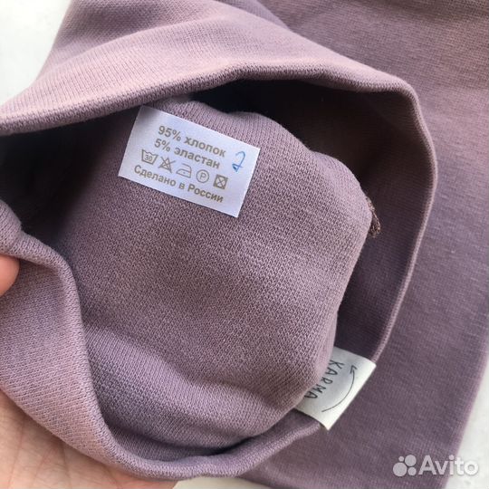 Шапка и шарф детская осень