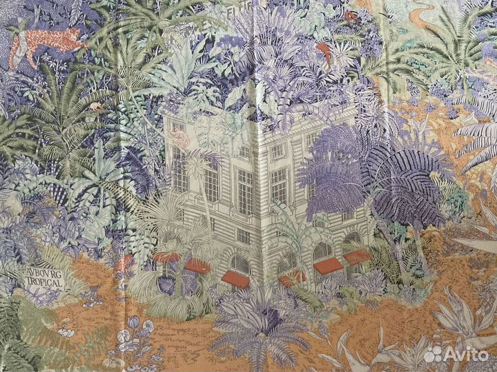 Платок из кашемира Hermes